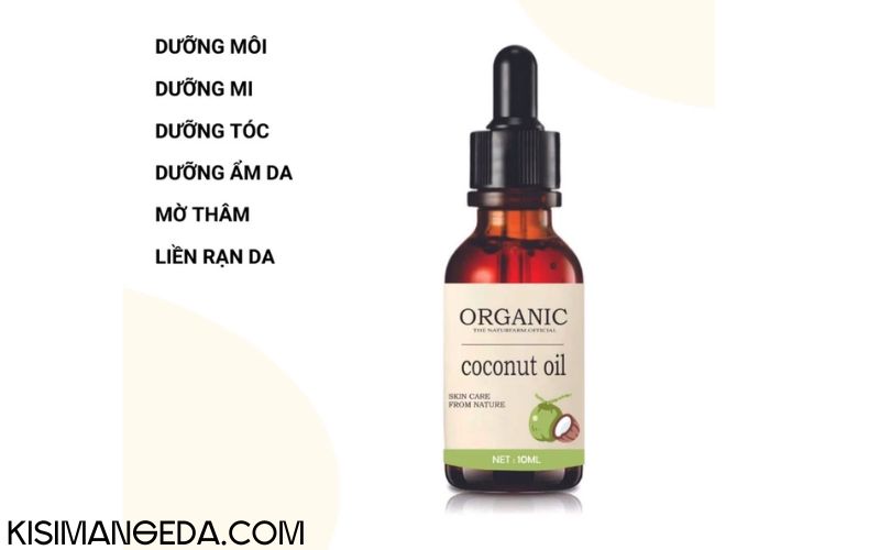 Dầu dừa nguyên chất ép lạnh Naturfarm 15ML